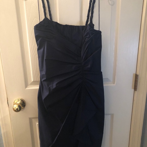 Adrianna Papell Dark Blue Mother-In-Law Dress - Picture 8 of 8